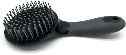 Mane and Tail Brush for Horses - Pet Grooming Brush for Dogs and Cats (Black)