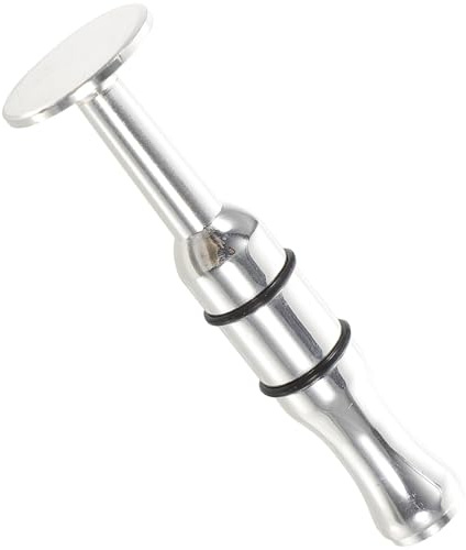 Toddmomy Entrenador de Boca para Trompeta Pequeña Plateado, Accesorio para Práctica de Trompeta y Saxofón, Suministros de Instrumento Musical para Entrenamiento de Fuerza Labial