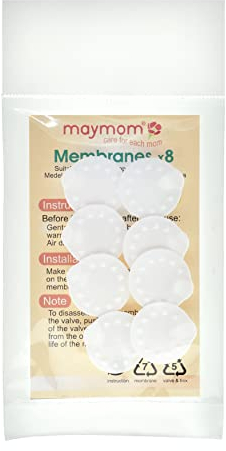 Maymom New Membranes for Medela Breastpump 8-Pk Part # 87088, PIS