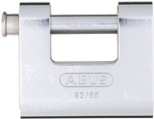 ABUS 92/65 B KA 92 Monoblock Messing Vorhängeschloss gleichschließend 2.5625