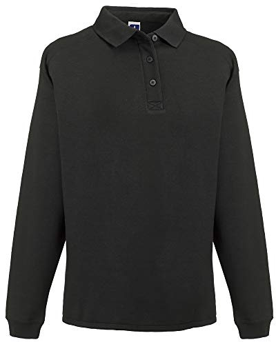 Russell Europe Mens Heavy Duty Collar Sweatshirt (4XL) (Black)