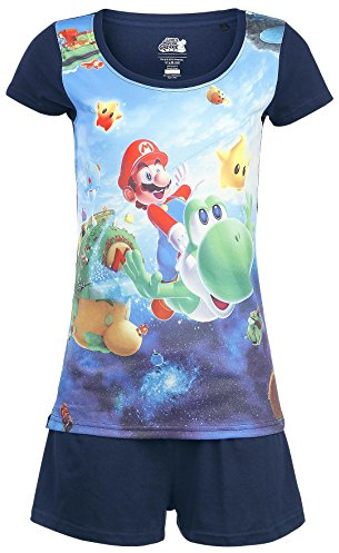Super Mario Super Mario Galaxy 2 Pyjama Multicolour L