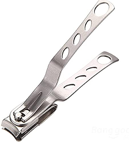 SGirl® Best Precision Nail Clipper with Rotating Swivel Head - Great for Thick Nails - Extra Sharp Stainless Steel Clippers for Men Or Women (L)