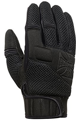 WEST COAST CHOPPERS Herren Handschuhe Statement Neoprene Glove, Größe:L, Farbe:black