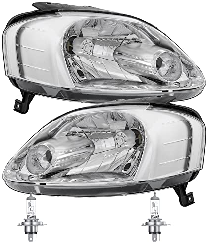 Halogen Scheinwerfer HauptScheinwerfer Set H4 für Fox inklusive OSRAM Lampen