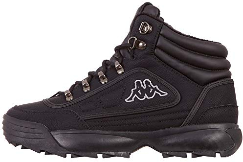 Kappa Damen Stiefelette Winterschuh Boots 242968 schwarz, Schuhgröße:39 EU