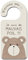 Ne pas Déranger - Panneau de Porte Mauvais Poil PVC 1mm - 18 x 8 cm - Plaque Poignée Porte - Décoration Plastique Porte - Accroches Portes