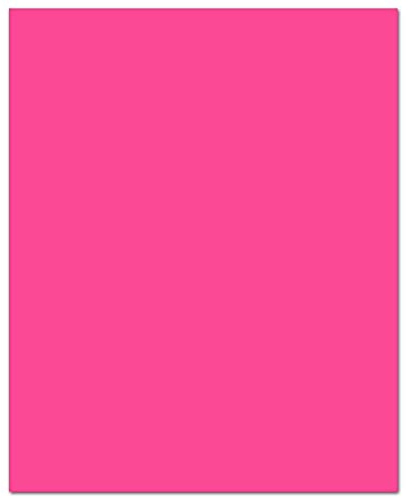 10 x A3 240 g/m² farbiger Karton, Packung mit 10 Blatt (Hot Pink)