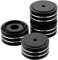 4 Pezzi Piedini per Amplificatore, Piedini per Amplificatore 40x20mm Piedini per Isolamento Cono in Lega di Alluminio Piedini per Base di Isolamento, per Altoparlanti HiFi Audio