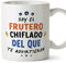 MUGFFINS Tazas para FRUTERO hombre - En Español - Todos te advirtieron - 11 oz / 330 ml - Regalo original y divertido