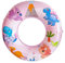 Schwimmring Kinder Dinosaurier-Muster, Schwimmreif aufblasbar, Pool Ring Kinder für 2-4 Jahre, Ø 50 cm (Rosa)