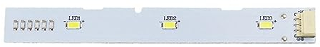 Newwyt Refrigerator LED Light Bar Strip Lamps for Haier BCD-575WDBI 0064001827 Front-door ABS