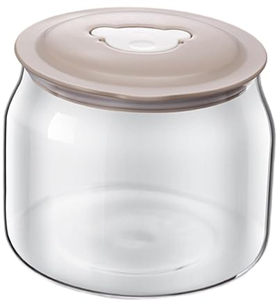 MagiDeal Yogurt Maker Glass Jar for Yogurt Maker Machine/Yogurt Maker Replacement, Bottle with Lid