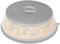 CasaCulina Cubierta plegable para salpicaduras de microondas, tapa ventilada para microondas con agujero de gancho, protector de salpicaduras para plato, tazón de plato, colador de frutas y verduras,