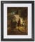 Carl Spitzweg - Am Sonntagmorgen 1851 / Kunstdruck gerahmt/Bilder Wand Dekoration/Format: 37x47 cm