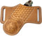 Knife Sheath, Leather Knife Sheath for Belt, Pocket Knife Holster Pouch,Folding Knife Holster (Brown)