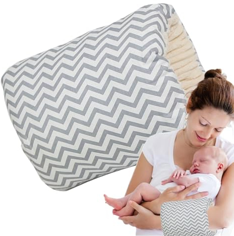 Niktule Cozy Cradle Arm Pillow, Arm Pillow For Feeding Baby, Baby Nursing Breastfeeding Arm Pillow Removable, Nursing Cushion Thickened, Baby Sleeping Pillow, Bottle Feeding For New-born, Traveling