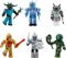 Rob-lox Figures, 6 Pieces Rob-lox Birthday Decoration, Action Figures Rob-lox, Mini Rob-lox Cake Topper, Rob-lox Cake Decoration Ornament for Birthday Parties