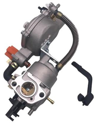 Metal Carburetor For GX160 2KW For 168F For 2.8KW For GX200 For 170F Manual Choking Coil Power Tool Generator Dual Fuel Carburetor LPG NG Conversion Kit Standard Carburettor