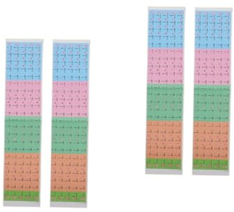 SHOWERORO 4stücke Guzheng Aufkleber Für Anfänger Und Musiknoten Sticker Unterstützung Beim Lernen Guzheng Einfach Anzubringen Und Rückstandslos Entfernbar Langlebig Und Praktisch