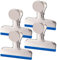 MagnaMagnet Magnetische Metall Klammer, Große Magnetclips, Magnete mit Klammern für Kühlschrank, Starke Magnete für Magnettafel, Schule, Büro und Tafel, 4 Stück