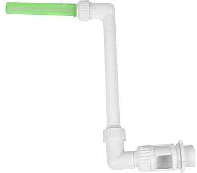 Spruzzatore per fontana a cascata - accessorio leggero per piscina, spruzzatore a LED a luce notturna | Irrigatore per laghetto alto ad angolo regolabile con doppio ugello, fontana decorativa per