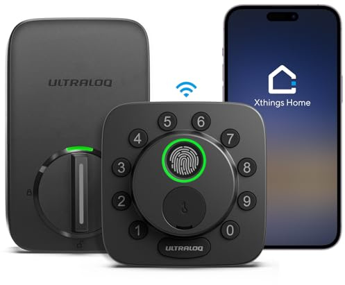 ULTRALOQ Bolt SE Wi-Fi Smart Lock, Matter Over Thread, App Remote Access