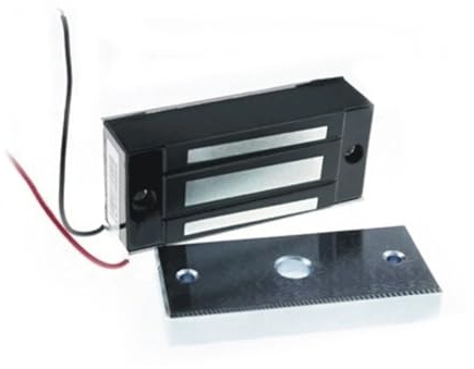 Magnetschloss Kleines Elektroschloss, Elektromagnetisches Mini-Schloss, 60 Kg, Magnetisch, DC–12 V, Für Brandschutztüren für elektrisches Magnetschloss