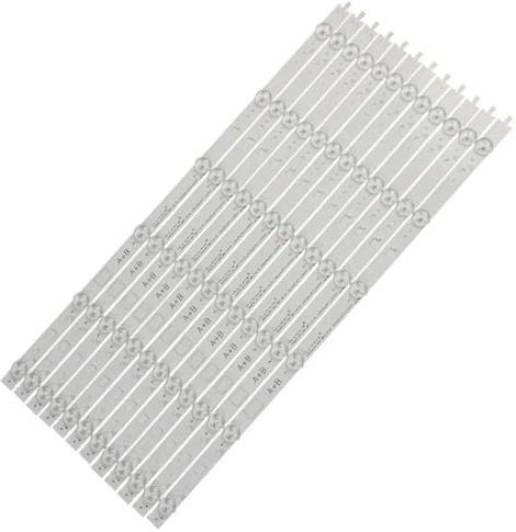 HCGX Replacement LED Backlight Strips for 48 TV, 48W605B, 48R483B, 475mm, 6 LEDs, 3V, 6-Pack(3TV(36PCS))