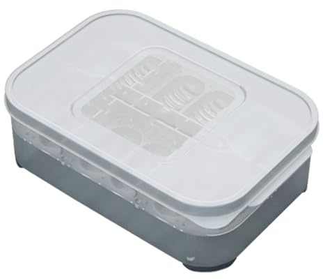 TABSIRAH Incubadora transparente – Bandeja de huevos de serpiente de 12 | rejillas | portátil para incubación de reptiles | Kit de cría de tortugas lagartija | Soporte semiacuático para huevos