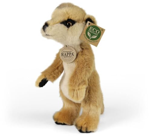 Rappa Plüsch Erdmännchen Kuscheltier 23 cm umweltfreundliches Spielzeug.