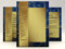 UrkundenpapierGold 50 Blatt | klassisch | für Urkunden Zertifikate | DIN A4 190g/qm | hochwertig | Briefpapier | Kartonpapier | certificate paper | Blanko Urkunde | Anerkennung Papier
