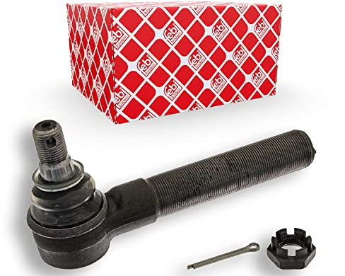 febi bilstein 15754 Spurstangenendstück mit Kronenmutter und Splint, 1 Stück