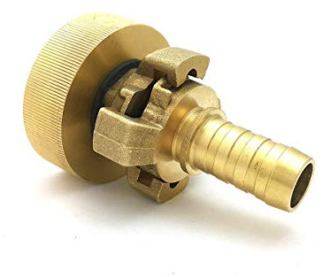 Raccord S60x6 - Raccord express cannelé en Laiton 25mm