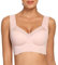 WOWENY Damen Nahtlos Spitzen BH ohne Bügel Weicher Damen Push-Up BH Gepolstert - Atmungsaktiver und Leichter, Klassische Bustier Damen BH Modern Feeling