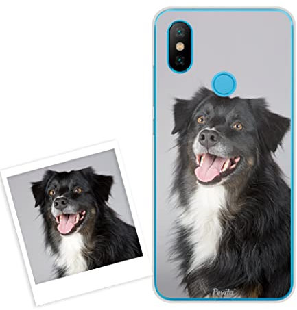 Pevita Funda para Xiaomi Mi A2 Personalizada con Foto o Imagen | Funda Personalizable para Xiaomi Mi A2