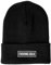 FISURA - Unisex-Wintermütze Wintermütze für Männer. Wintermütze für Frauen mit Botschaft. Gestrickte Mütze aus Acryl und Polyester. (Schwarz)