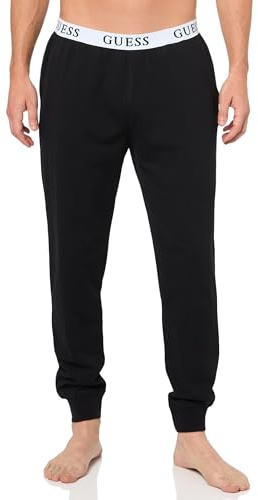 GUESS Sporthose Jogger Hose Herren, Schwarz , L