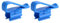 Angoily 2pcs Water Fixing Clamp Aquariums Aquarium Hose Clip Floss Aquarium Hose Clamps Filters Fish Pump Outflow Tubing Tank Water Bucket Holder Cleaning Blue