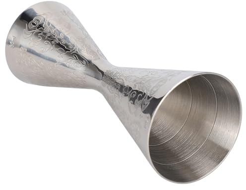 Jigger Cobre Doble Jigger 13 × 6 × 6 30 Ml 45 Ml Hermoso Jigger de Acero Inoxidable con Escala Accesorios para Taza Medidora de Vino para Bebidas Juego de Tazas Medidoras para