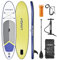 Kavolet Aufblasbares Paddle-Board zum Aufstehen für Erwachsene, Surfbrett, SUP-Paddleboard, 15,2 cm dick Surfboard, Wassersport, Surf-Set mit Verstellbarer Paddelpumpe, Reiserucksack