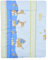 Baby Delux Wickelauflage Wickelunterlage 60x75 cm weiche Wickeltischauflage Baumwolle wasserdicht waschbar (Esel blau)