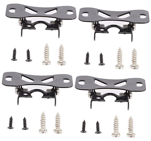 BELLIFFY 4pcs Car Rear View Bracket License Plate Bracket Holder for Reverse Camera Rearview Camera Holder Automotive Exterior Accessories Camera Mount for Car Black Wrought Iron