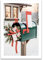 ARTFAVES® Poster - Weihnachten Briefkasten | Wanddeko Wandbild Fotografie Winter | ohne Rahmen | 30 x 40 cm