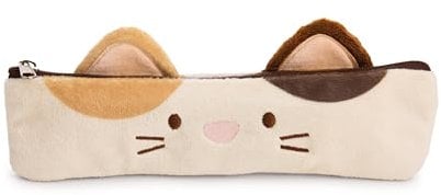 NICI Mäppchen mymochi Hello! 21,5x12x2cm - beige - Federmäppchen für Mädchen und Frauen, Schultäschchen, Büro- oder Kosmetikmäppchen | 61816