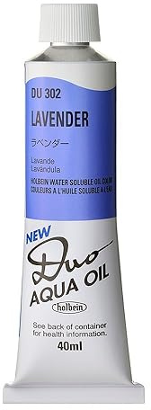 Holbein Duo Watersoluble Oil Colors - Lavender - 40ml Tube