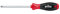 Wiha Schraubendreher SoftFinish® Sechskant-Kugelkopf, schwenkbar für schwer zugängliche Bereiche, mit Sechskantklinge (26305) 2,5 x 100 mm