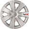 AUTO-STYLE Satz Radzierblenden VR 16-Zoll Silber/Karbon-Look/Logo