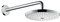 hansgrohe Raindance Select S 240 wassersparender Duschkopf, Kopfnrause für Deckenmontage, 2 Strahlarten, Weiß/Chrom