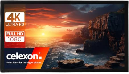celexon Mobile Expert Rear projection Inflatable Outdoor -Fabric 185 | 406x228 cm 16:9 | 4K Full HD | For changing & replacing the fabric of the celexon Mobile Expert folding frame screen